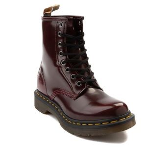 HP! Cherry Red Rub Off Dr. Martens